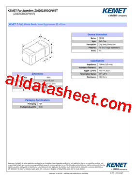 Z0805C8R0GPWST型号图片