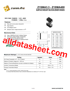 Z1SMA3.3型号图片