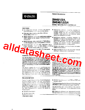 Z84C4106PSC型号图片