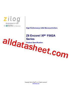 Z8F011APB020EG型号图片