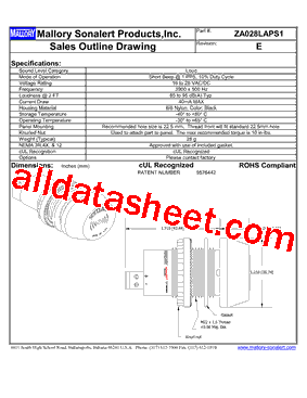 ZA028LAPS1型号图片