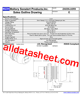 ZA028LASR9型号图片