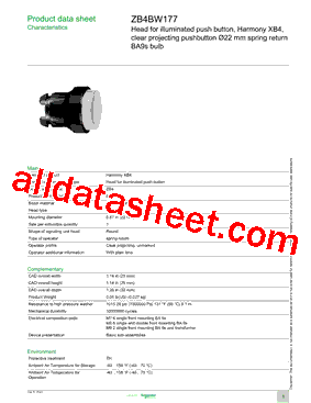 ZB4BW177型号图片