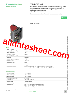 ZB4BZ1016P型号图片