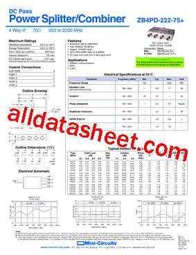 ZB4PD-222-75+型号图片