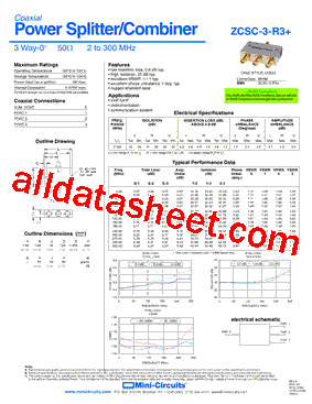 ZCSC-3-R3型号图片