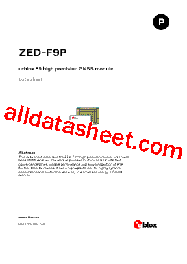 ZED-F9P-01B-01型号图片