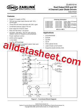 ZL40510LDF型号图片