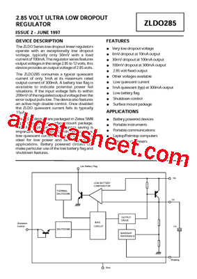 ZLDO285T8型号图片