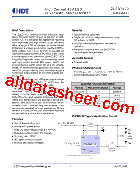 ZLED7020ZI1R型号图片