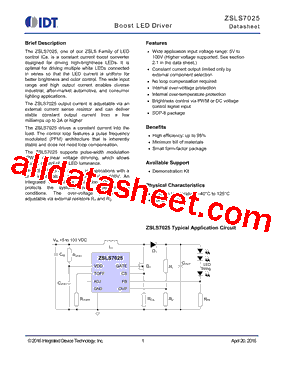 ZLED7025型号图片