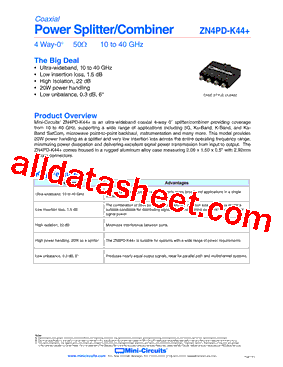 ZN4PD-K44+型号图片