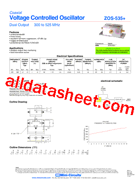 ZOS-535+型号图片