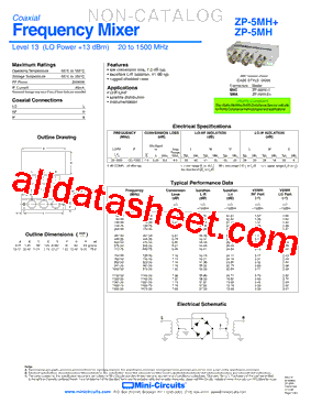 ZP-5MH-S+型号图片