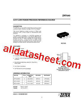 ZRT040GC1TA型号图片