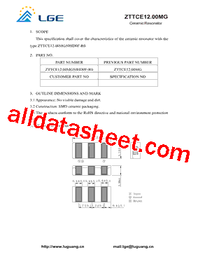 ZTTCE12.00MG型号图片