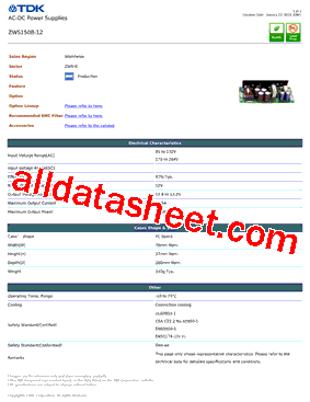 ZWS150B-12型号图片