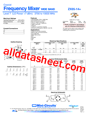 ZX05-14+型号图片
