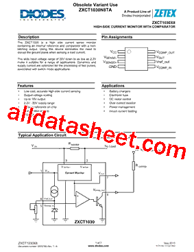 ZXCT1030X8型号图片