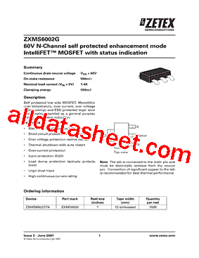 ZXMS6002GTA型号图片