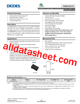 ZXMS6004FFQTA型号图片
