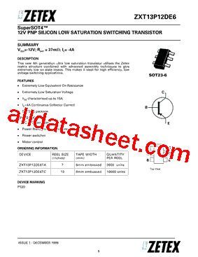 ZXT13P12DE6TA型号图片