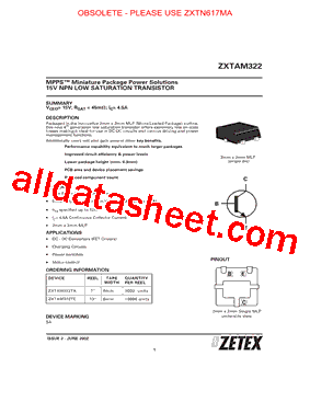 ZXTAM322型号图片