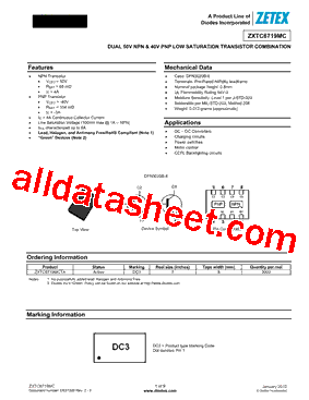 ZXTC6719MCTA型号图片